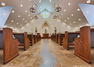 St. Anna's Interior and "The River of Life"